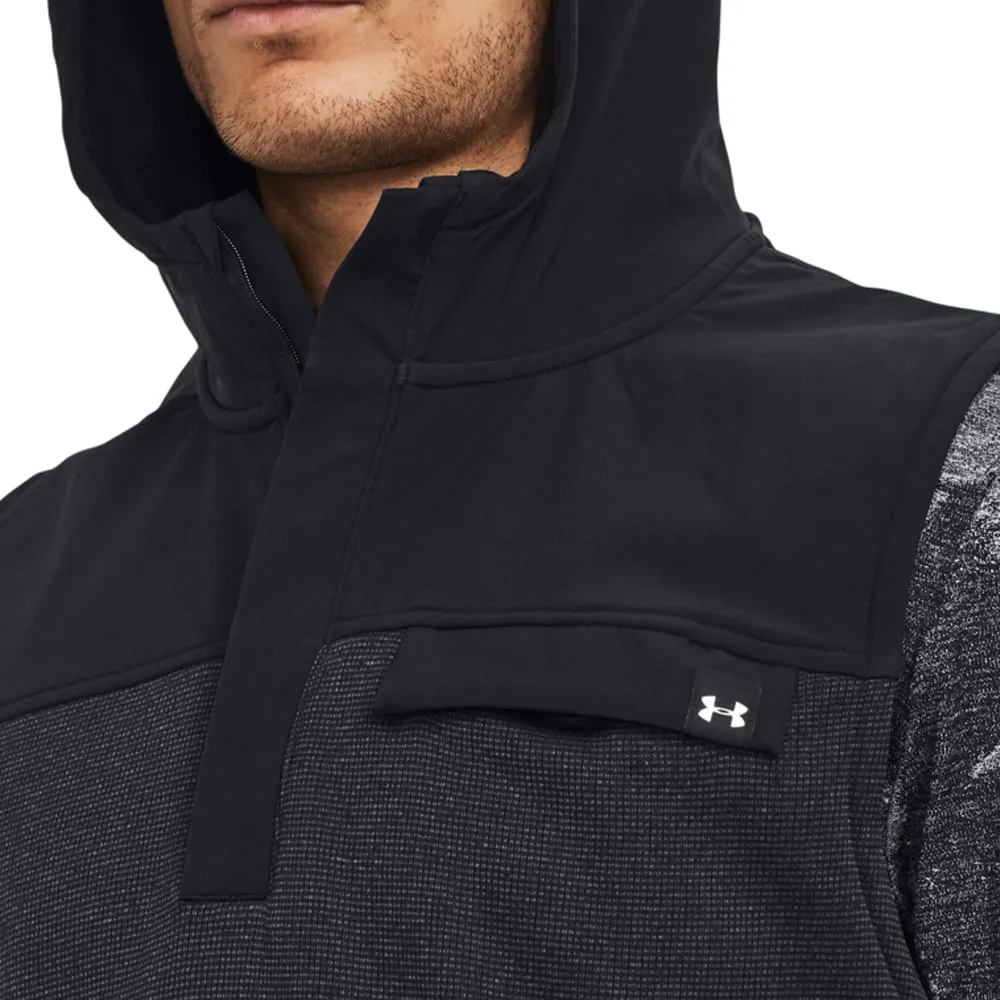 Praise Fat Under Armour Storm SweaterFleece Vest - Black