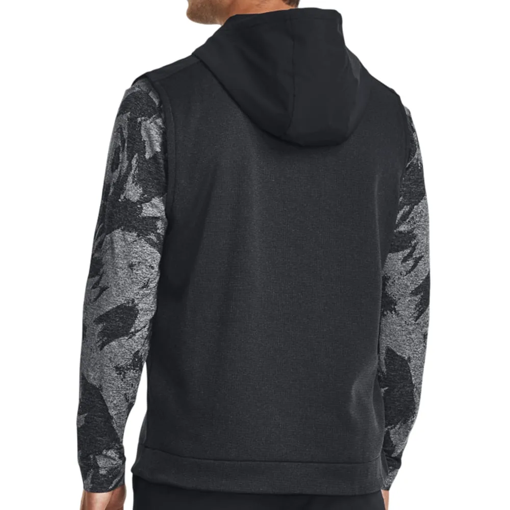 Non Restrictive Mobility petite - plus size Under Armour Storm SweaterFleece Vest - Black