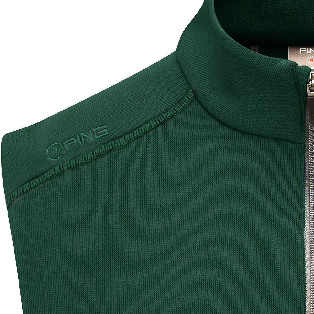 Ping Ramsey 1/2 Zip Gilet - Pine Cycling wear muted tone