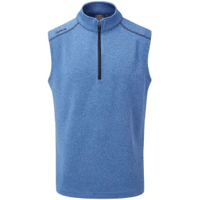 Ping Ramsey 1/2 Zip Gilet - Snorkel Blue Marl petite - plus size