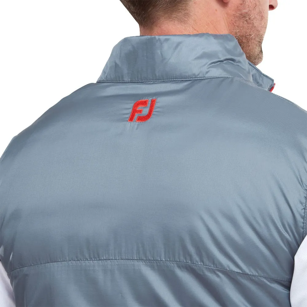 Anti Static Finish Dull FootJoy Lightweight Thermal Vest - Graphite
