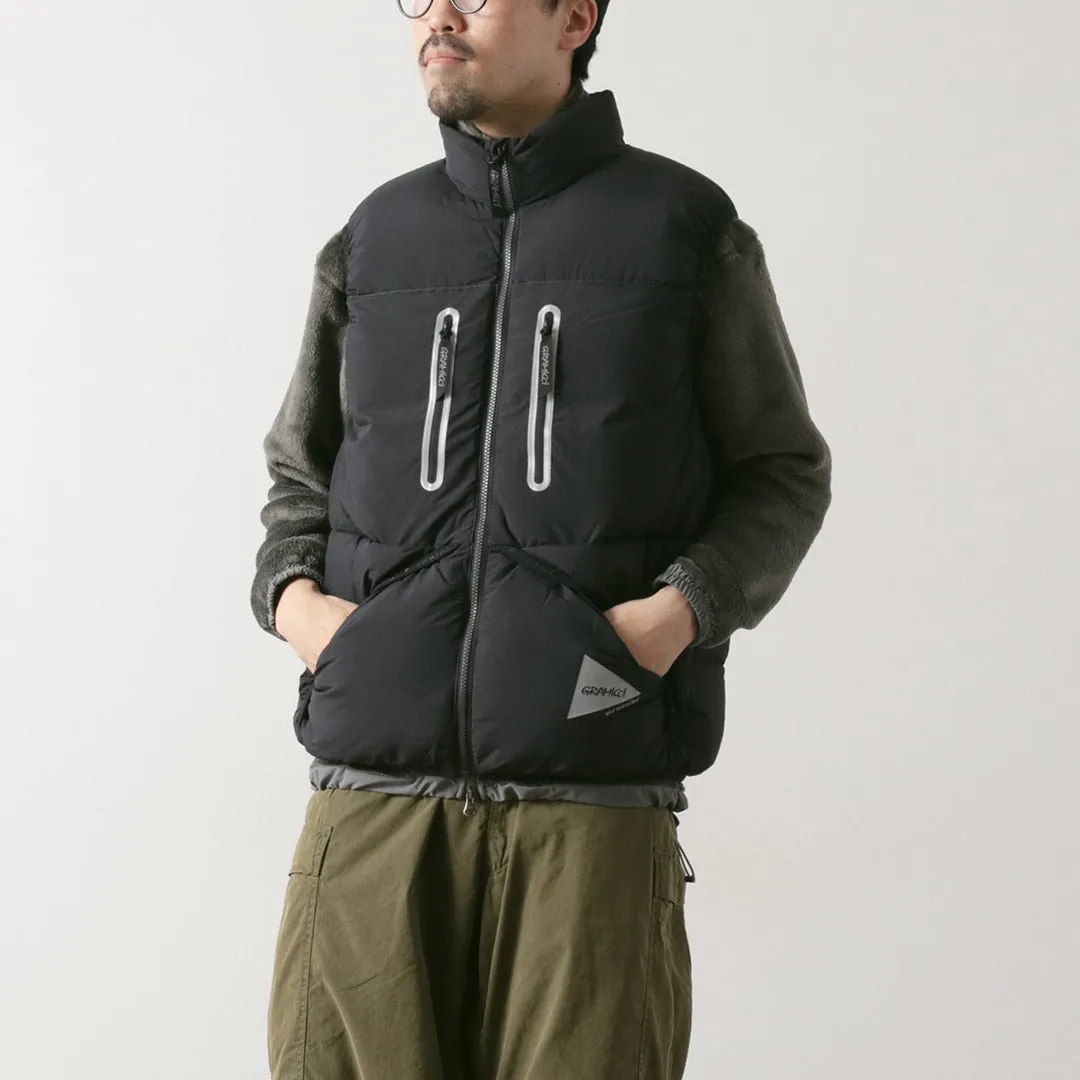 AND WANDER / Gramicci Down Vest location