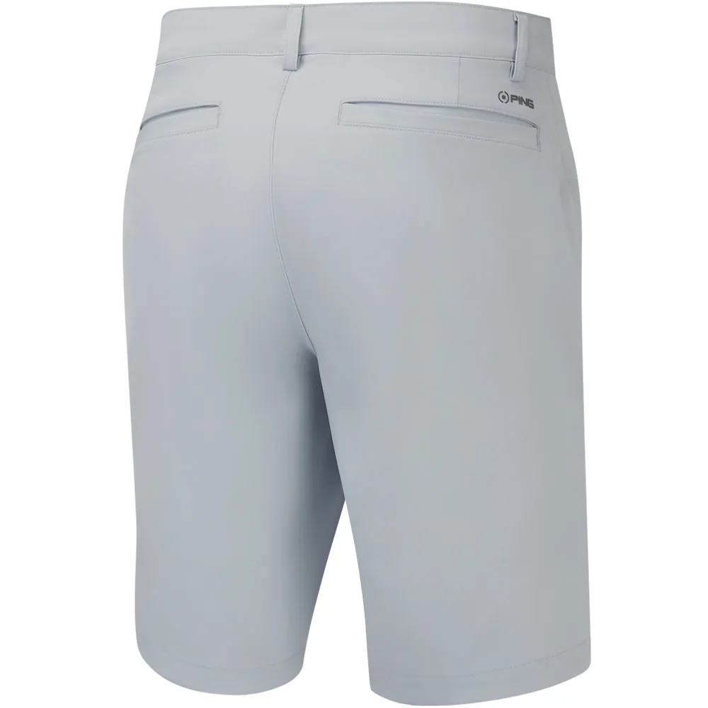 Reinforced Stress Points Sweat Wicking Technology Ping Bradley II SensorCool Shorts - Pearl Grey