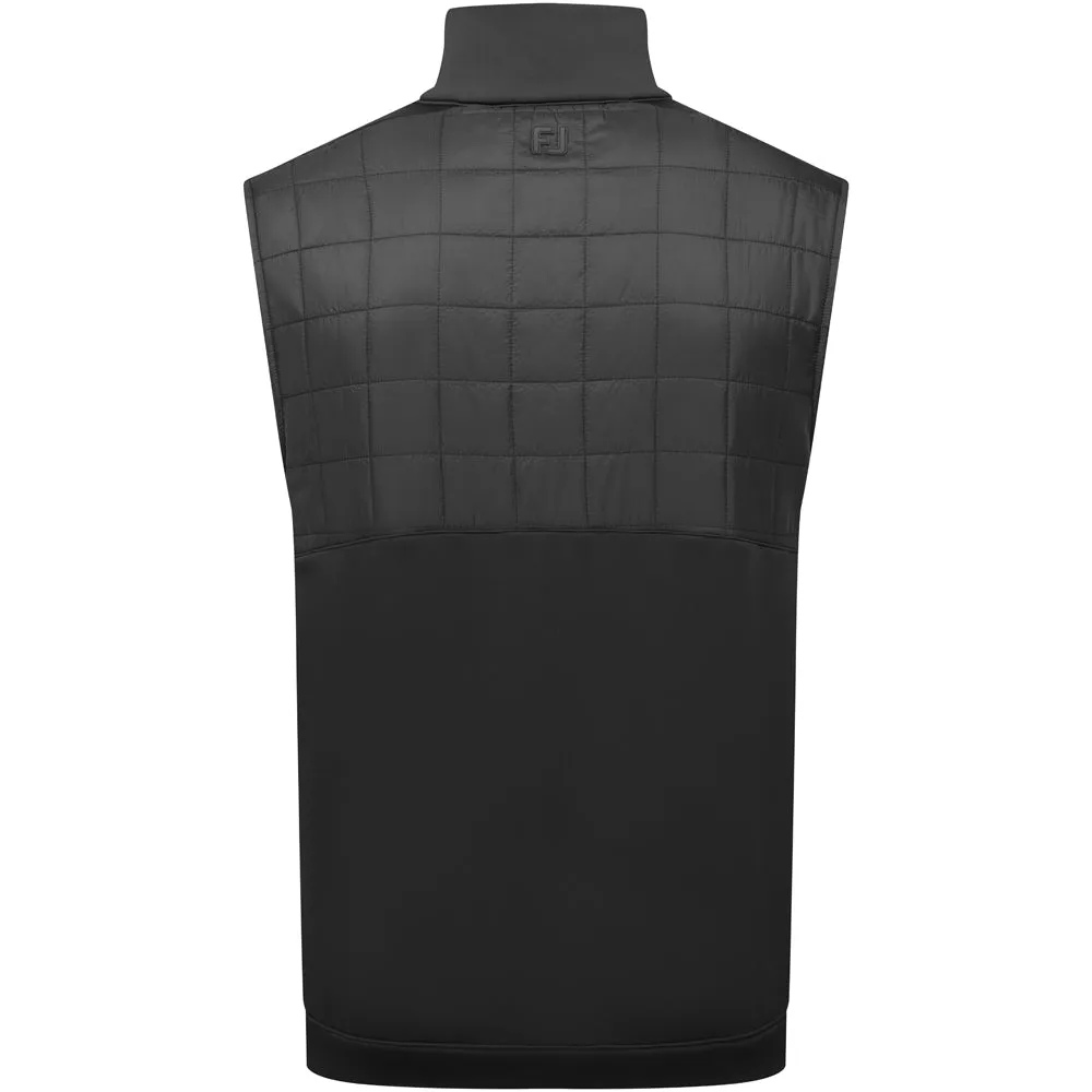 Anti Pilling Treatment FootJoy Thermoseries Lightweight Insulated Vest - Black