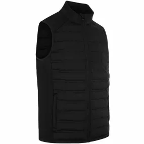 ProQuip Helm Quilted Gilet - Black with buttons