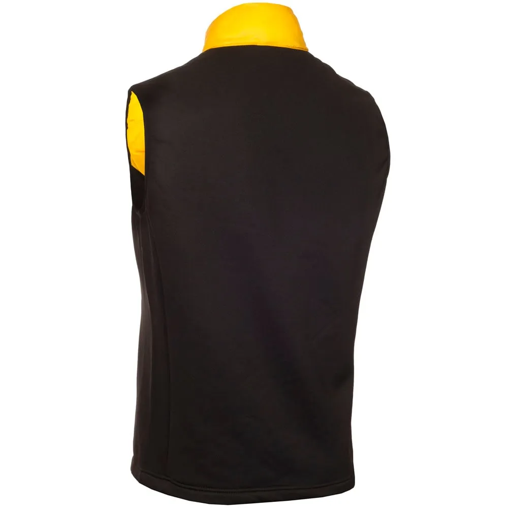 Calvin Klein Frontera Hybrid Gilet - Mustard Reflective accents