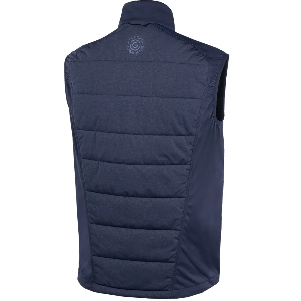 Galvin Green Lauro Windstopper Gilet - Navy Temperature Regulating Fabric slim size