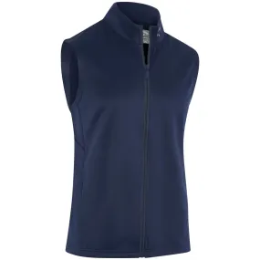 well known Tagless Neckline Callaway Chev High Gauge Gilet - Peacoat