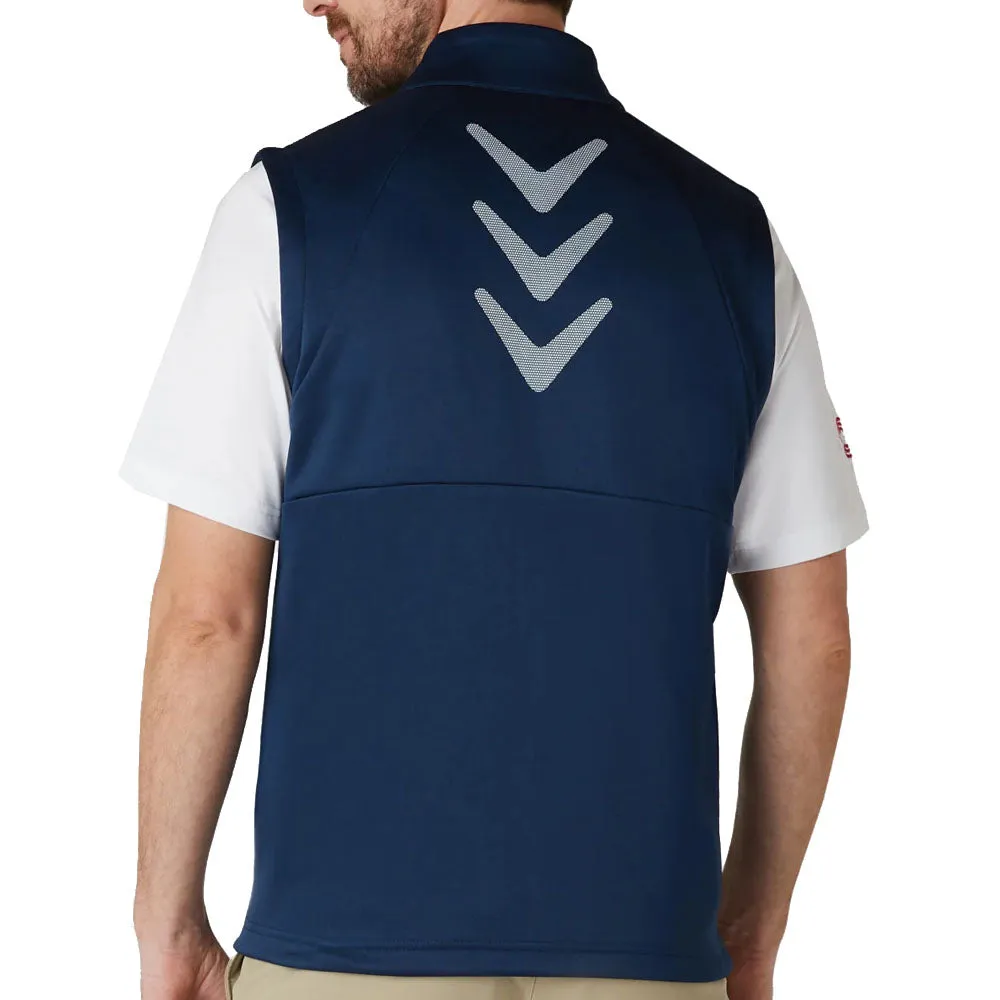 suitable for formal wear Foldable Construction Callaway Chev High Gauge Gilet - Peacoat
