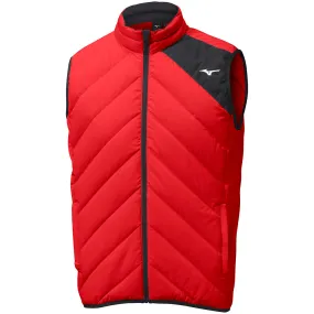 Mizuno Breath Thermo Move Down Gilet - Red one of a kind