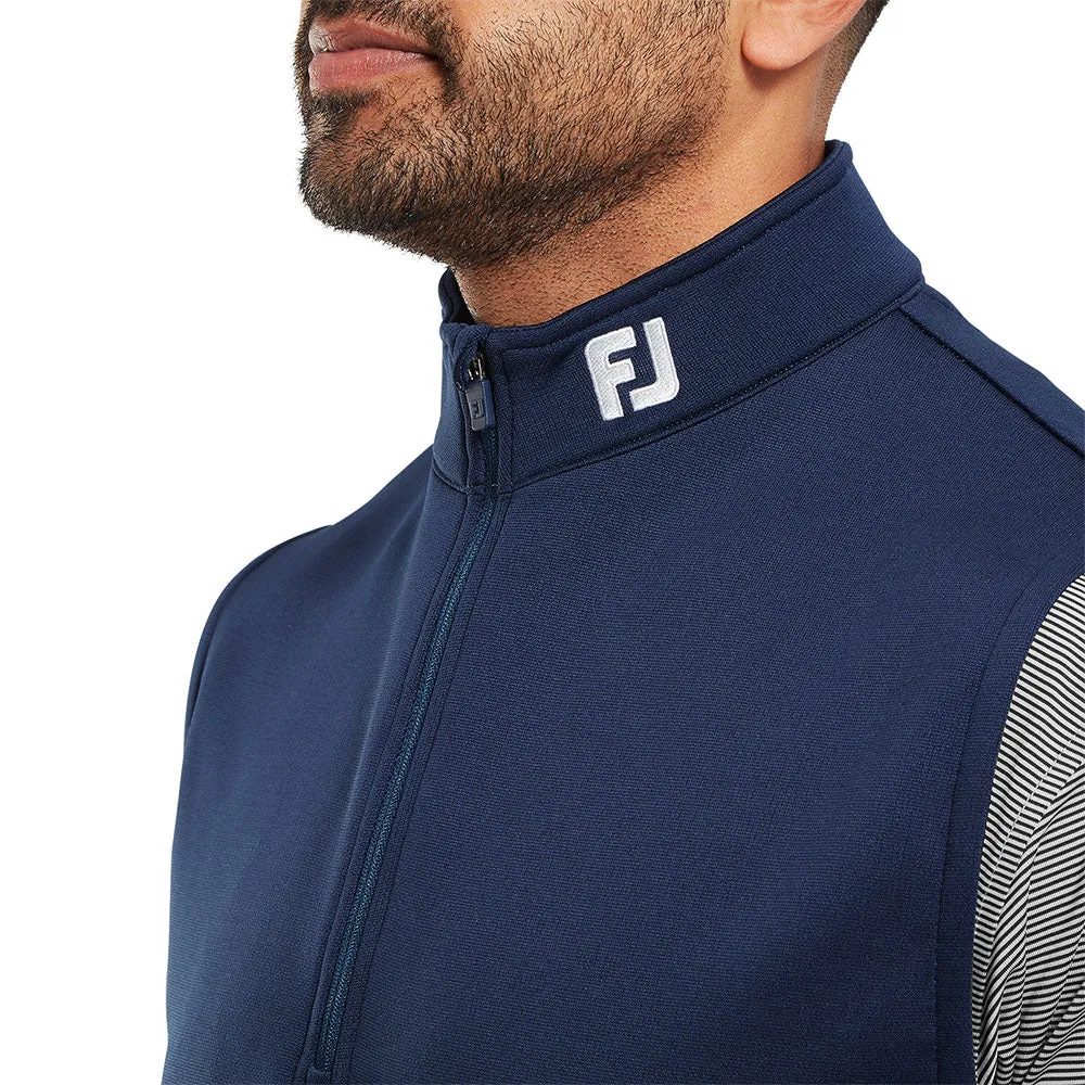 Selection Adaptable FootJoy 1/2 Zip Gilet - Navy