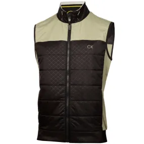 Calvin Klein Malden Hybrid Gilet - Cameo Green Quick Release Buckles