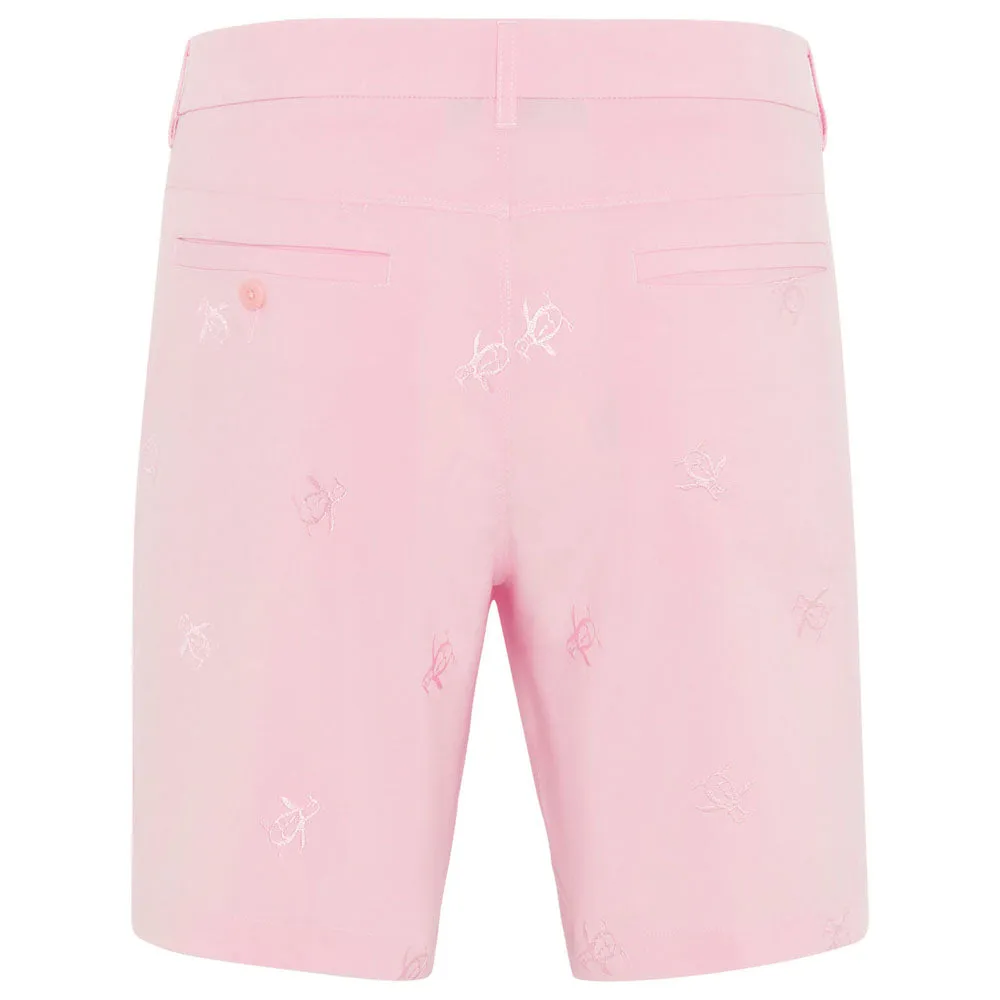 hat Original Penguin Space Dyed Pete Embroidered Shorts - Gelato Pink