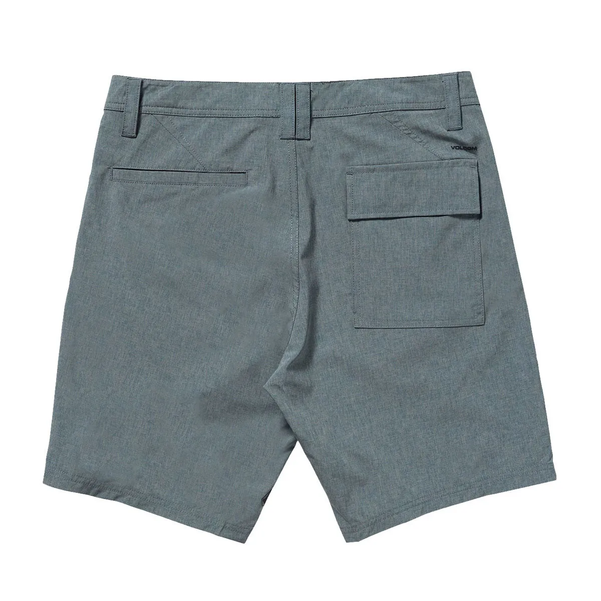 Stylish Outfit Luxury Brand Volcom Joythriller Hybrid 19 Shorts - Dark Slate