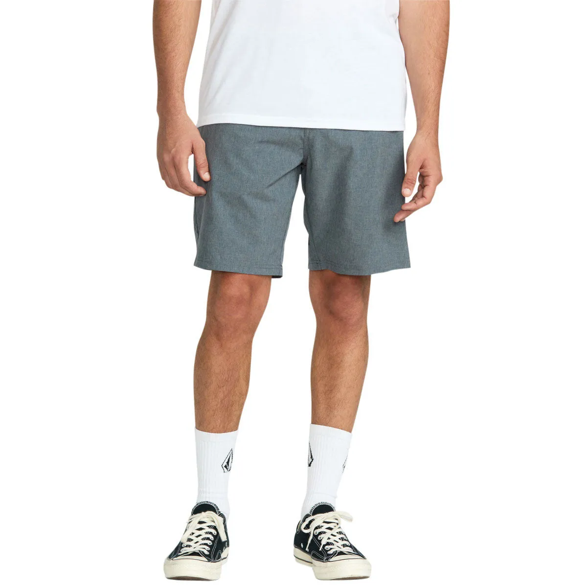 MeshVentilation Travel Shorts Volcom Joythriller Hybrid 19 Shorts - Dark Slate