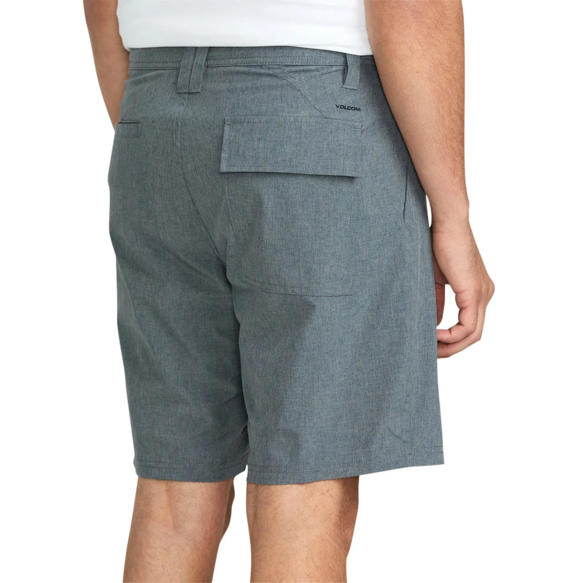 Volcom Joythriller Hybrid 19 Shorts - Dark Slate Camouflage Pattern