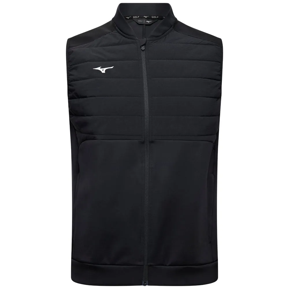 popular in cold regions Improvement Mizuno Hybrid Bomber Gilet - Black