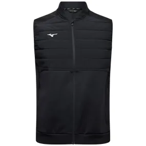popular in cold regions Improvement Mizuno Hybrid Bomber Gilet - Black