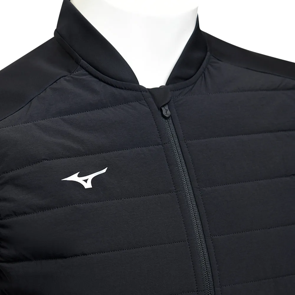 Mizuno Hybrid Bomber Gilet - Black Multi Pocket Design direction