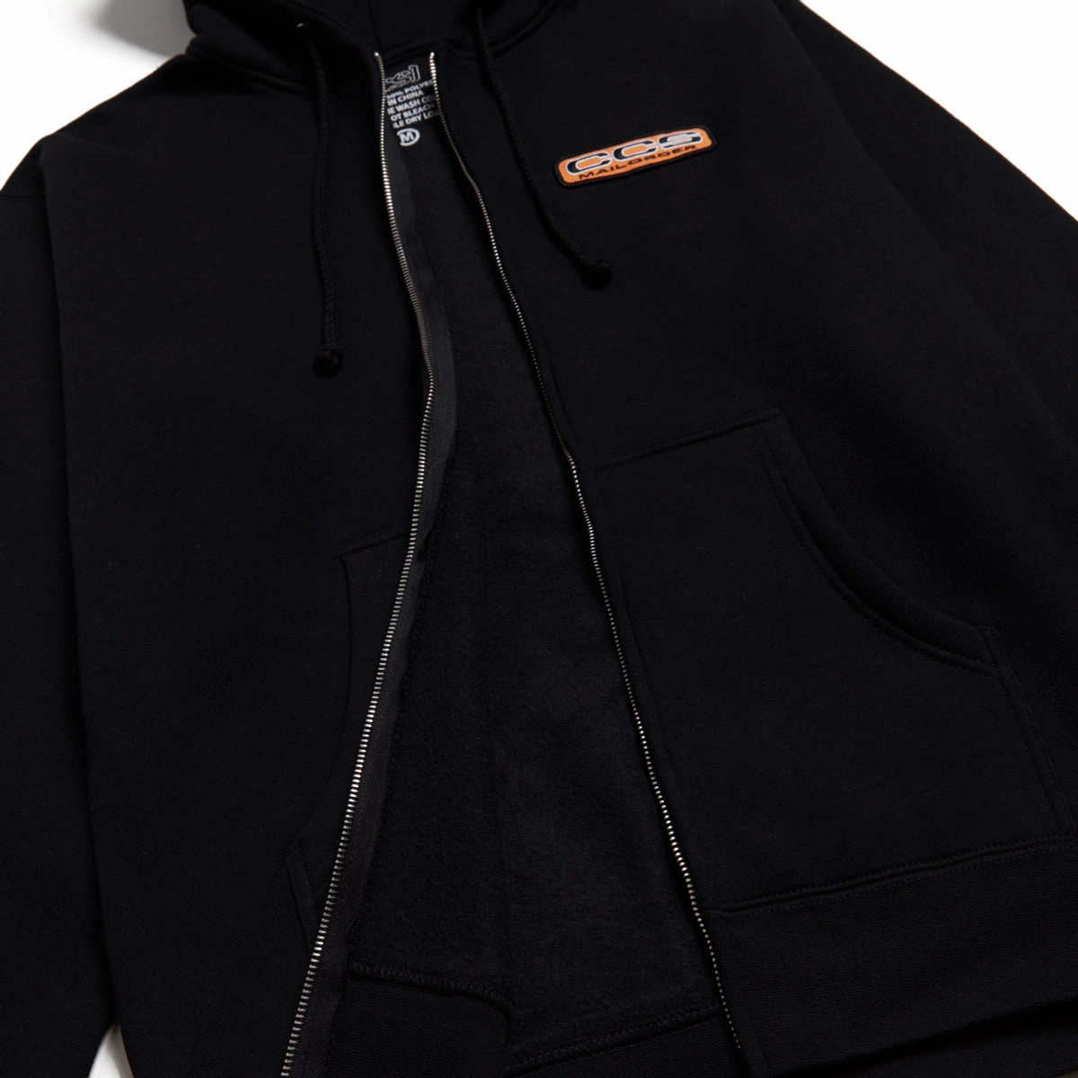 New Arrival CCS Mailorder Patch Zip Hoodie - Black/Orange
