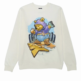 DGK Sugar Bear Sweatshirt - Bone Walrus like