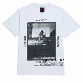 Long Sleeve Relaxing Day Disorder Jah T-Shirt - White