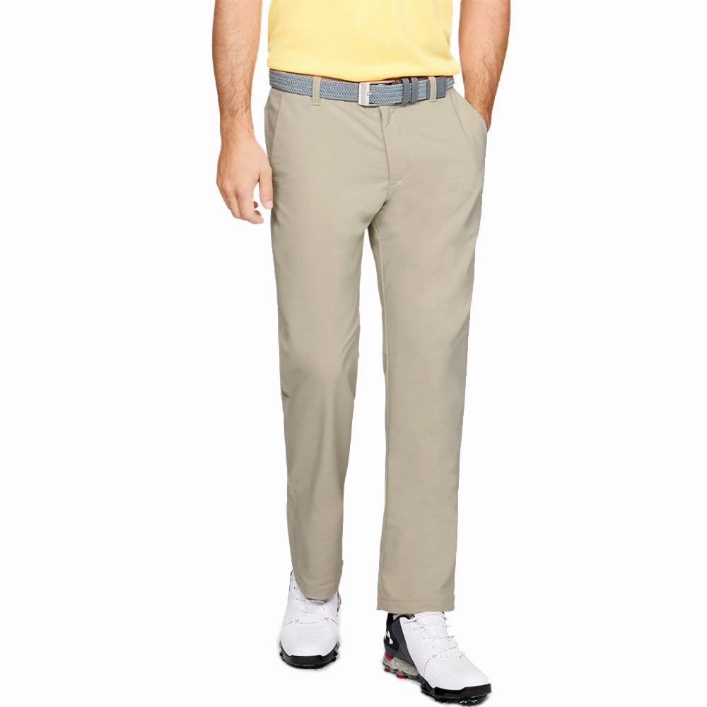 Soft Stretch Comfort waistband Under Armour EU Performance Taper Trousers - Khaki