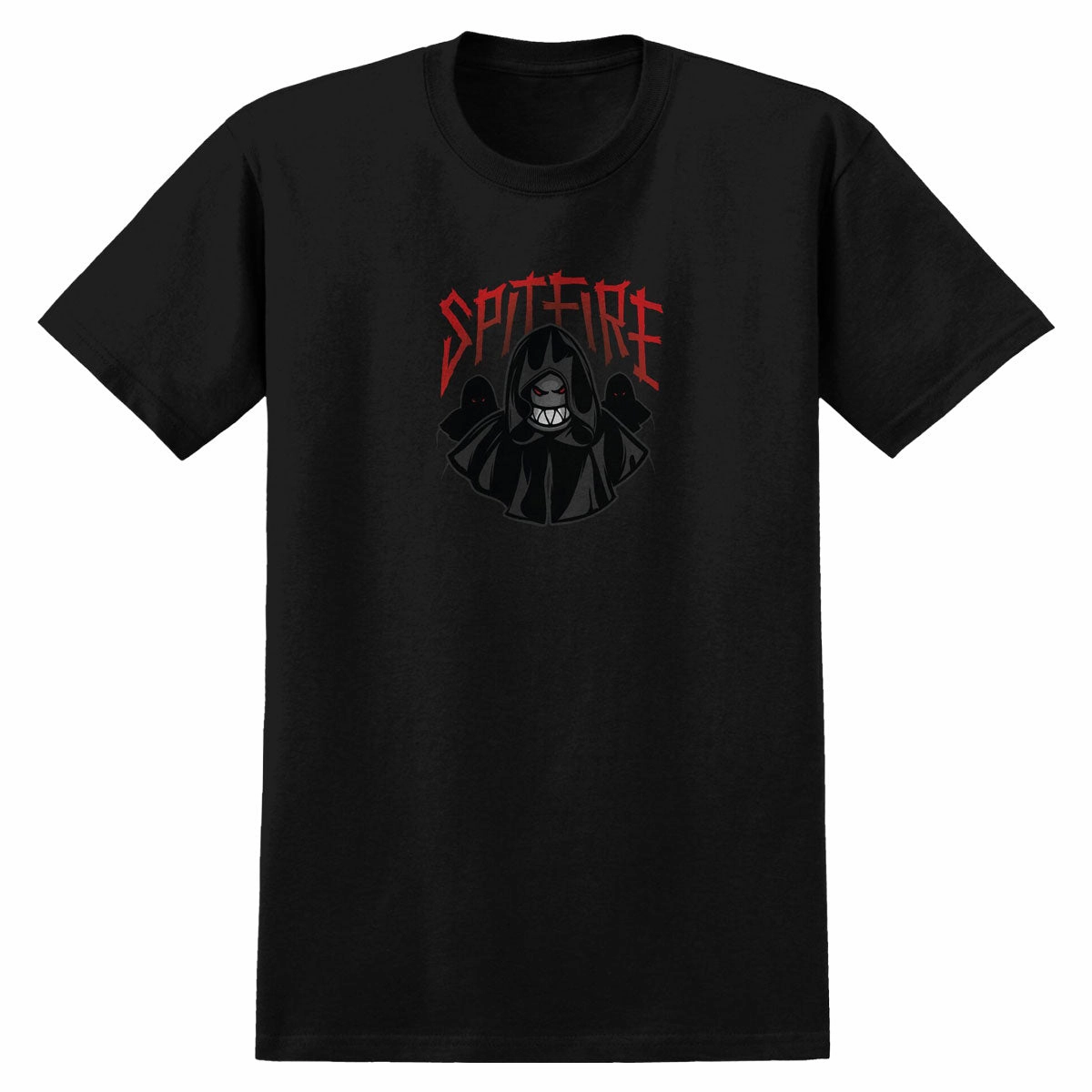 Minimal Comfort Everyday Wearable Spitfire Ritual T-Shirt - Black
