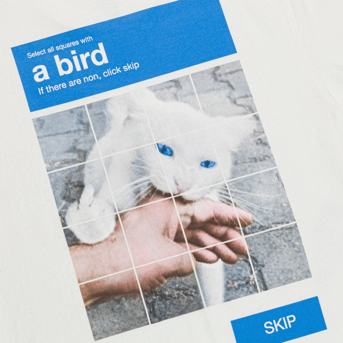 RIPNDIP A Bird T-Shirt - Bone Non Iron Fabric Hypoallergenic fabric