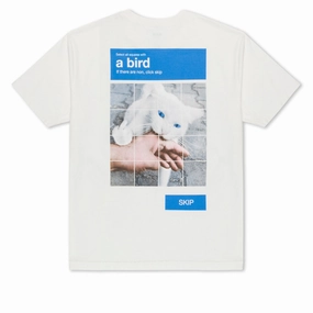 RIPNDIP A Bird T-Shirt - Bone Athletic and Cool