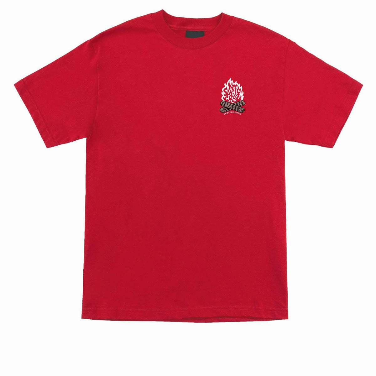 Ultimate Fit Santa Cruz Campfire T-Shirt - Cherry Red
