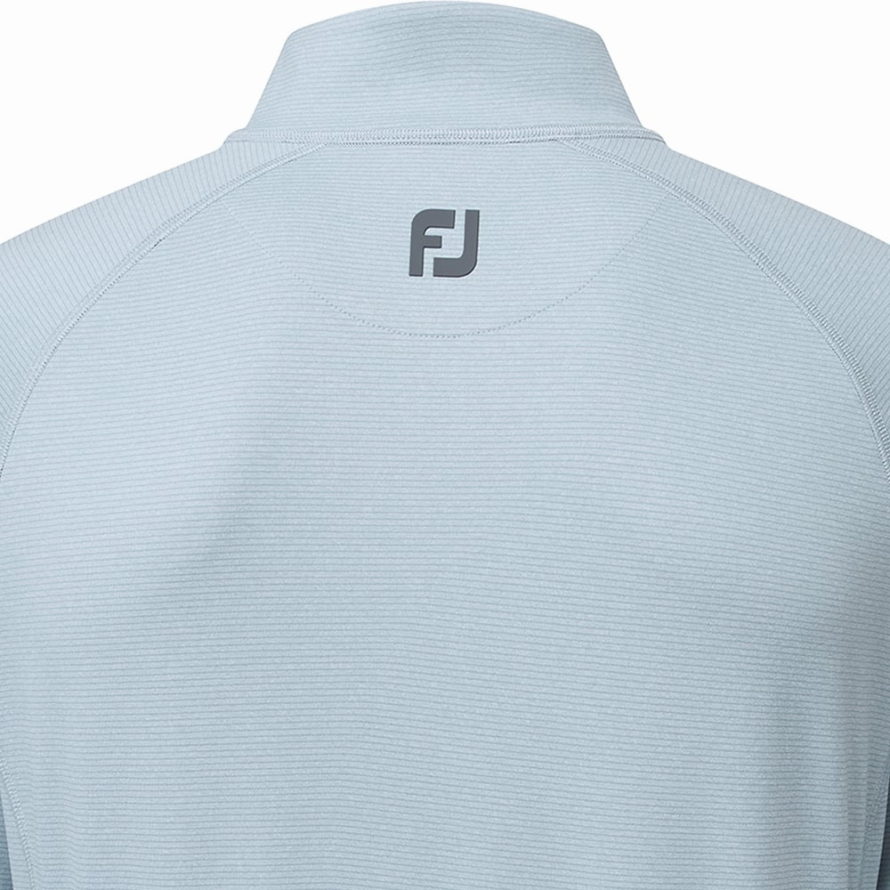 product inventory FootJoy ThermoSeries Brushed Back 1/4 Zip Pullover - Heather Grey