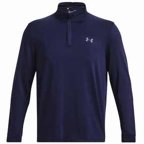 Under Armour Playoff 2.0 1/4 Zip Pullover - Midnight Navy/Pitch Gray Sporty Style Winter Gear