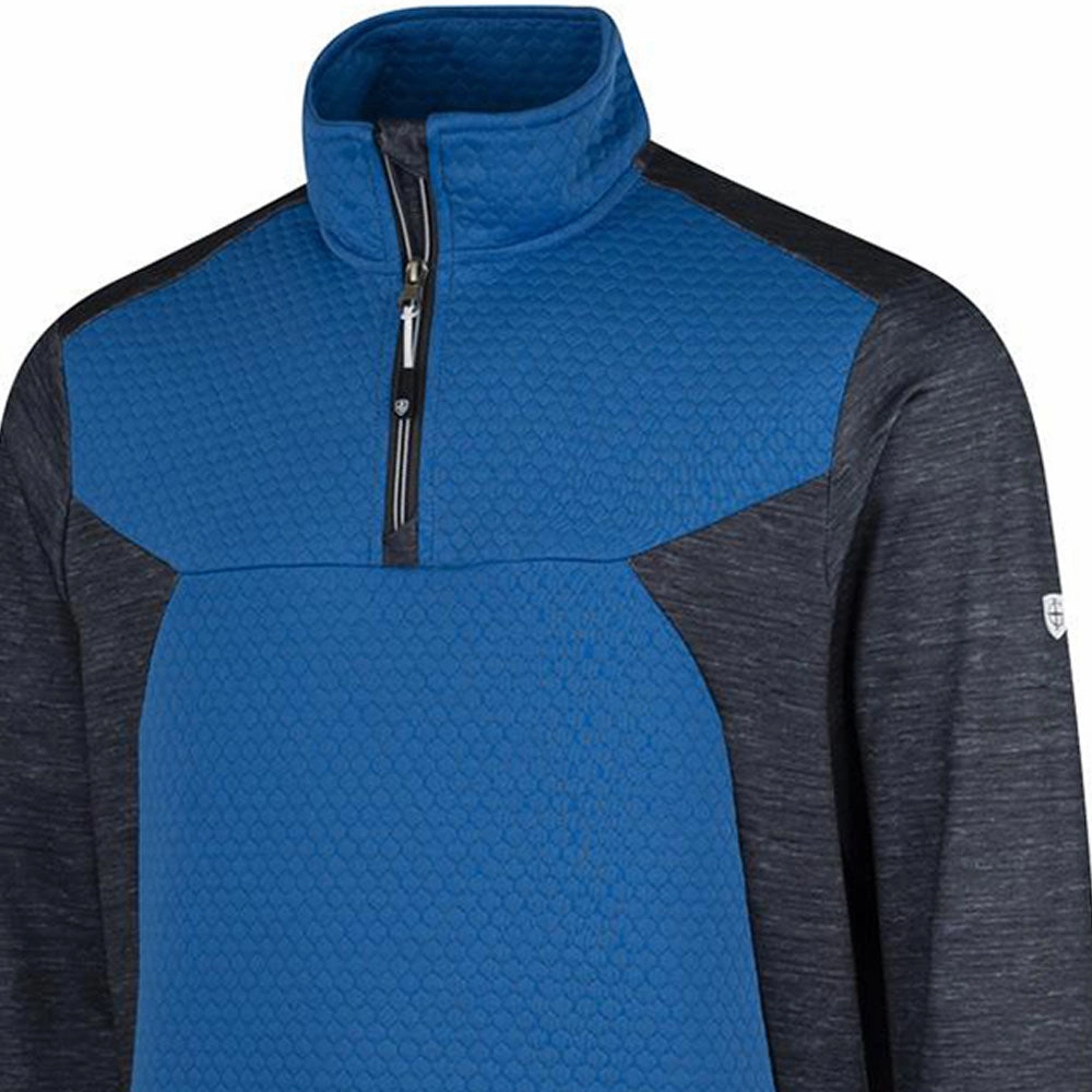 product graduation elegance Sporty Design Island Green Hexagon Panelled Top Layer - Mid-Blue