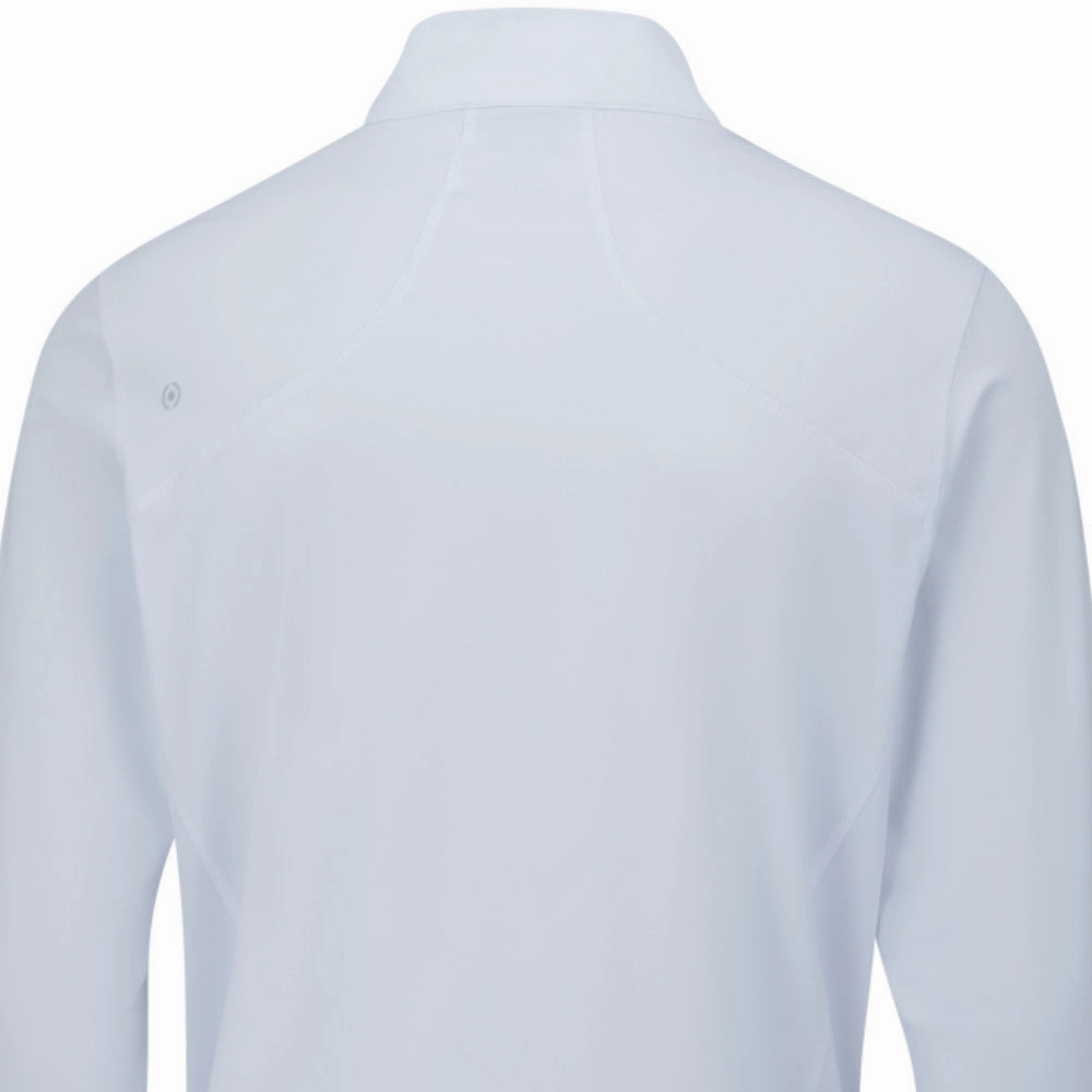 Ping Latham 1/2 Zip Pullover - White waterproof