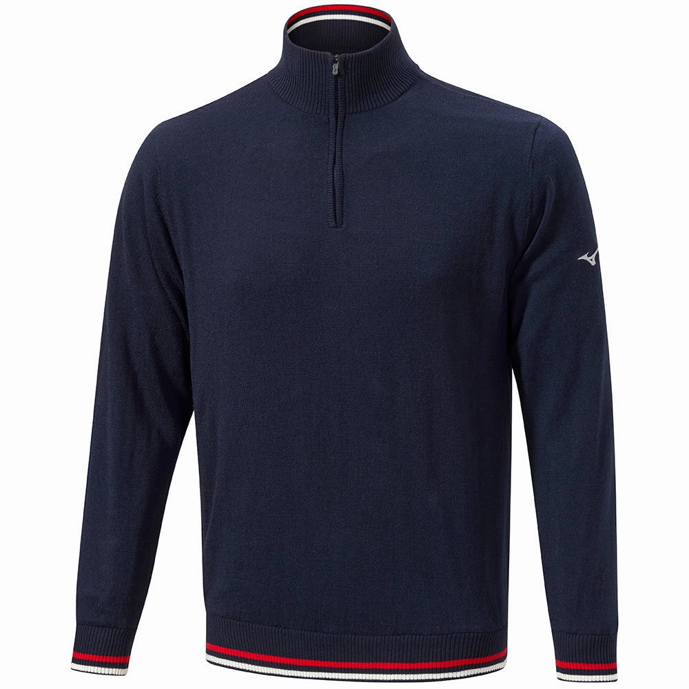 Mizuno Windproof Jumper - Deep Navy product business casual sophistication