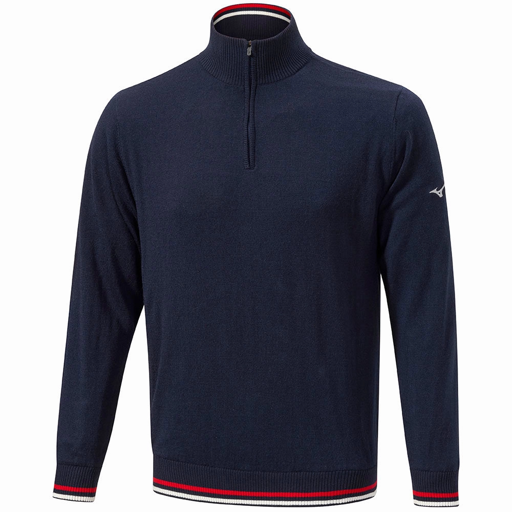 Weekend Ready product budget friendly Mizuno Windproof Jumper - Deep Navy