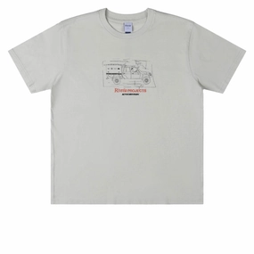 High-End Quality Unisex Fit Rivvia Off Road T-Shirt - Off White