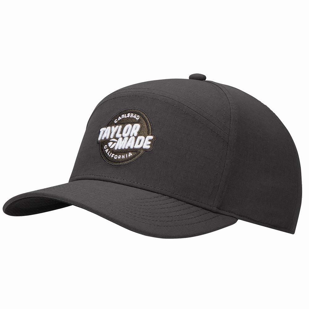 TaylorMade Lifestyle Horizon Snapback Cap - Grey Subtle Detail