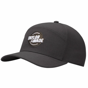 TaylorMade Lifestyle Horizon Snapback Cap - Grey Subtle Detail