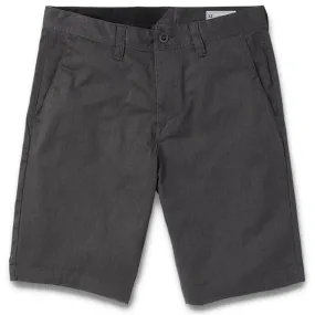 Soft touch finish fitness industry Volcom Frickin Modern Stretch 21 Shorts - Charcoal Heather