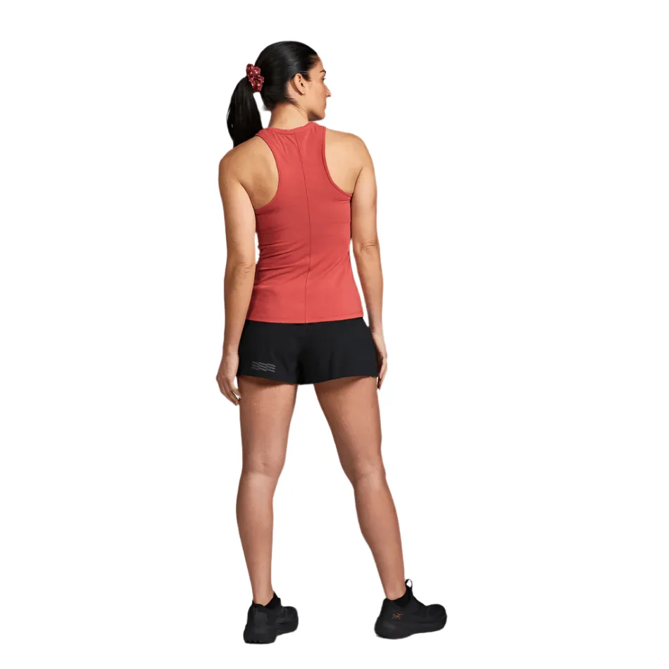 Janji Women's Circa Daily Racerback Tank in Mantle SS25 slim size