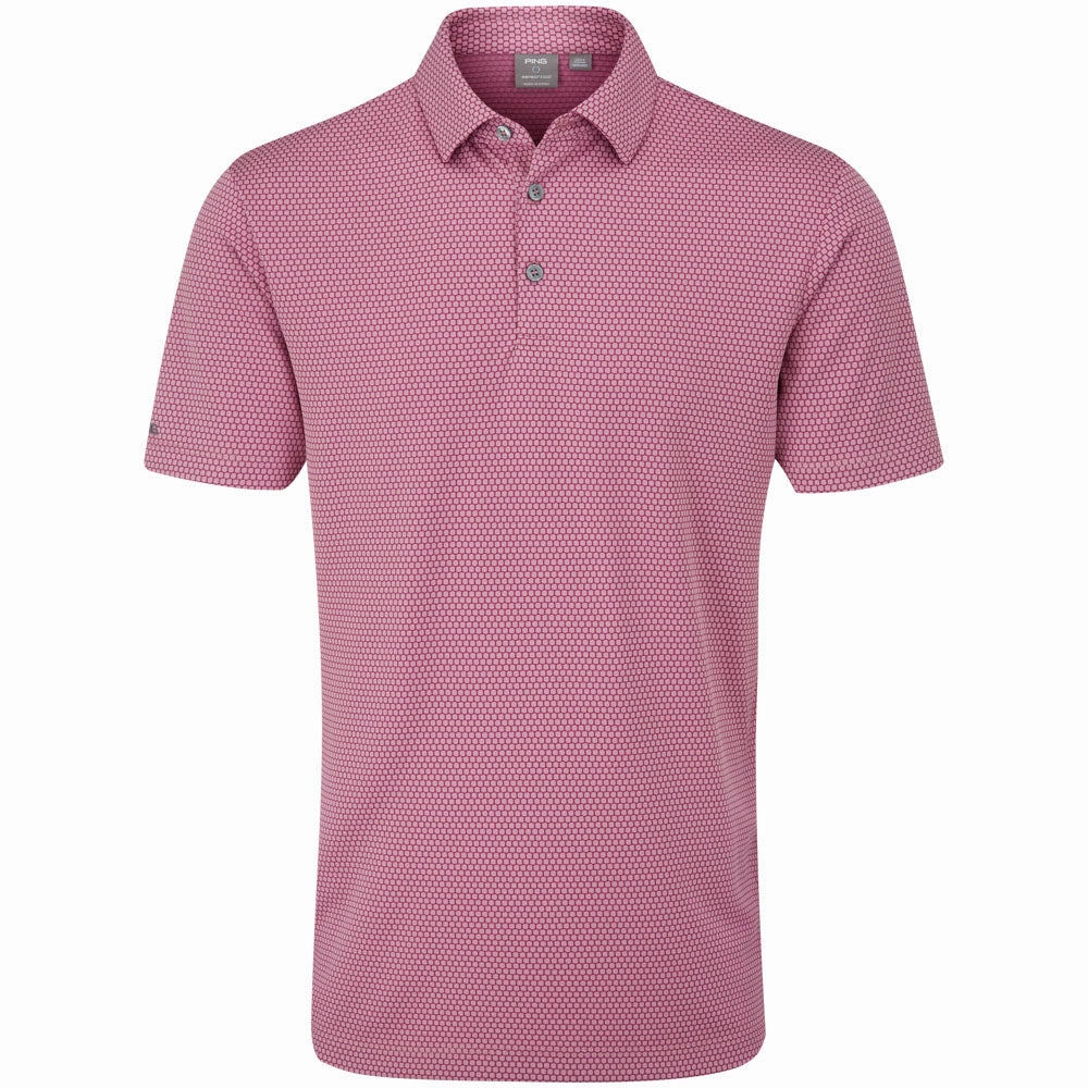 Ping Halcyon Polo Shirt - Wild Rose Multi EthicalProduction