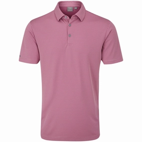 Ping Halcyon Polo Shirt - Wild Rose Multi EthicalProduction
