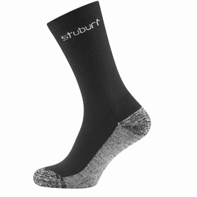 Stuburt Crew Socks (2 Pack) - Black vintage Model