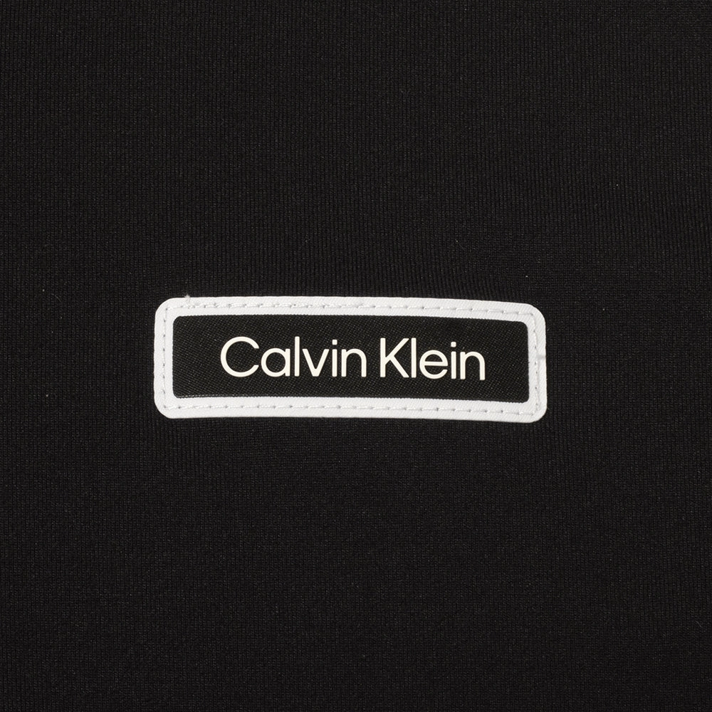 Calvin Klein Seabury Polo Shirt - Black Chilly Day Comfort Soft Fit Wear