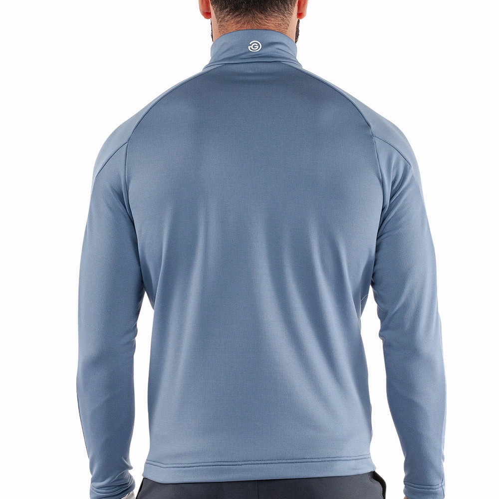 Comfy Layers City Fit Galvin Green Drake 1/4 Zip Pullover - Moonlight Blue