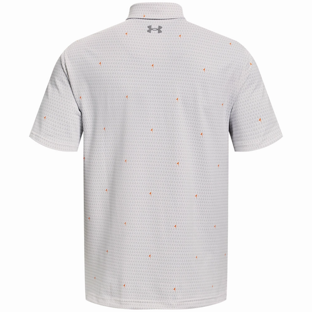 Casual Essential Under Armour Playoff Polo Shirt 2.0 - White/Grey/Orange