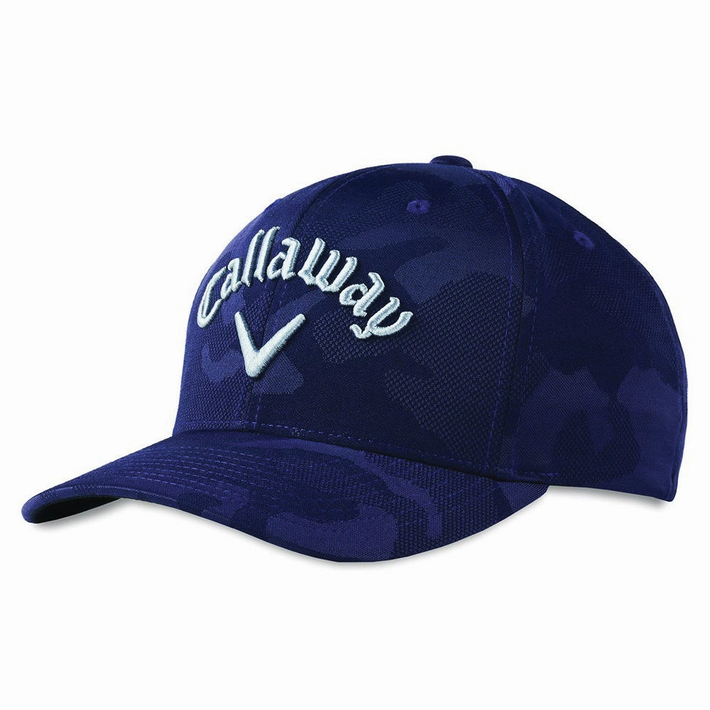 Callaway Camo Snapback Adjustable Cap - Navy Back-to-School Accessory Office Wear