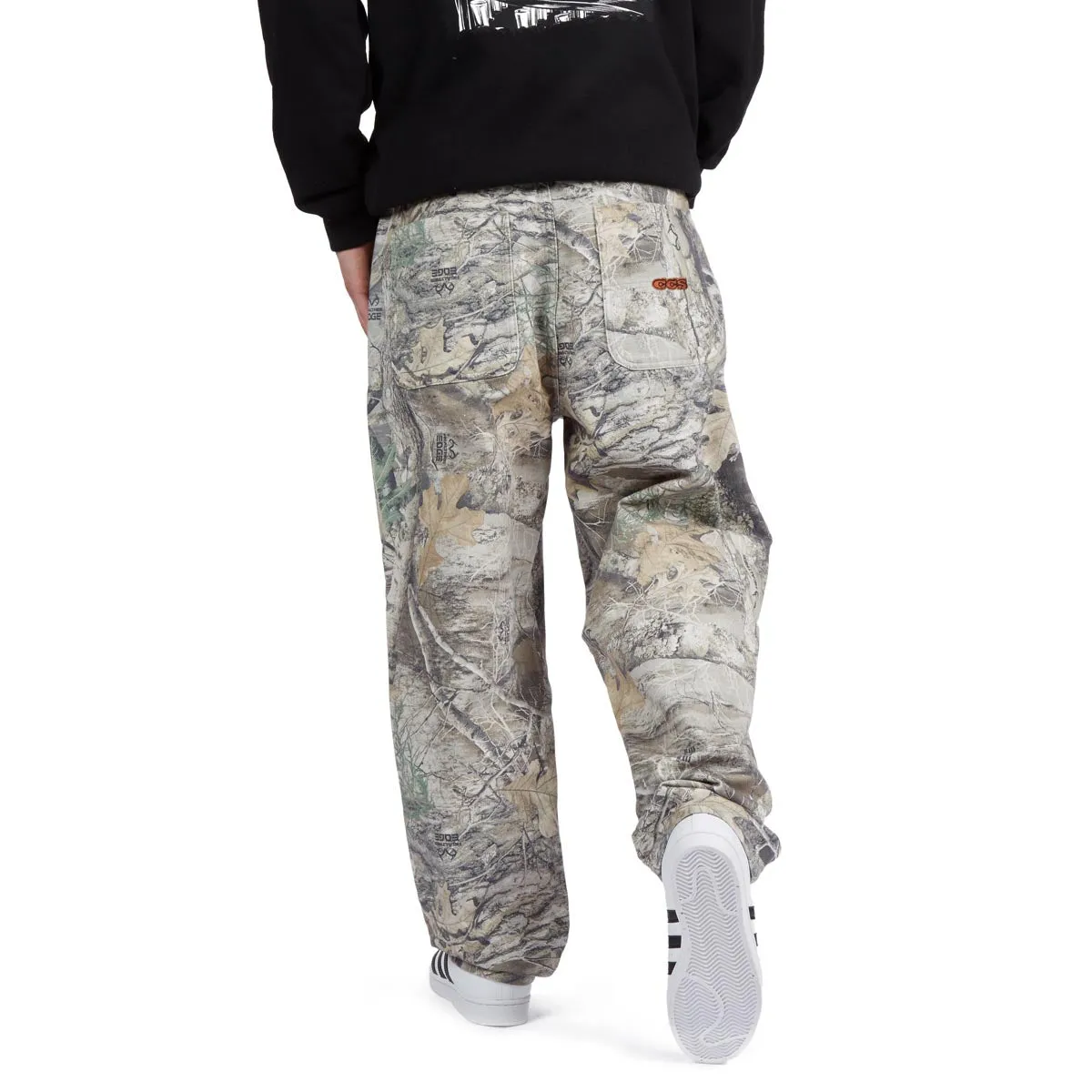 Effortless Look CCS Baggy Taper Denim Jeans - Realtree Faded Edge